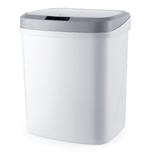 Load image into Gallery viewer, 15L Home Intelligent Trash Can Automatic Induction Electric Waste Bins Kick Barrel Battery Version Trash Can

