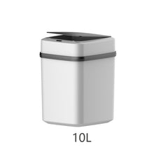 Load image into Gallery viewer, 15L Home Intelligent Trash Can Automatic Induction Electric Waste Bins Kick Barrel Battery Version Trash Can
