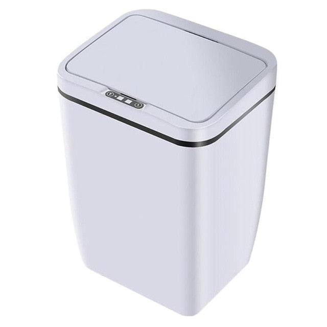 12L Automatic Induction Dustbin Smart Motion Sensor Trash Can Waste Bin Rubbish Can For Home Living Room Office Garbage Bucket