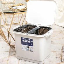 Load image into Gallery viewer, Kitchen Trash Can Recycle Bin Sorting Trash Bin Household Dry And Wet Separation Waste Bin Classification Rubbish Bin with wheel

