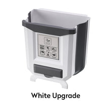 Load image into Gallery viewer, 9L Folding Trash Can Zero Waste Recycle Bin Trash Bin Kitchen Dustbin Garbage Rubbish Bin Plastic Waste Bin Garbage Bag Holder
